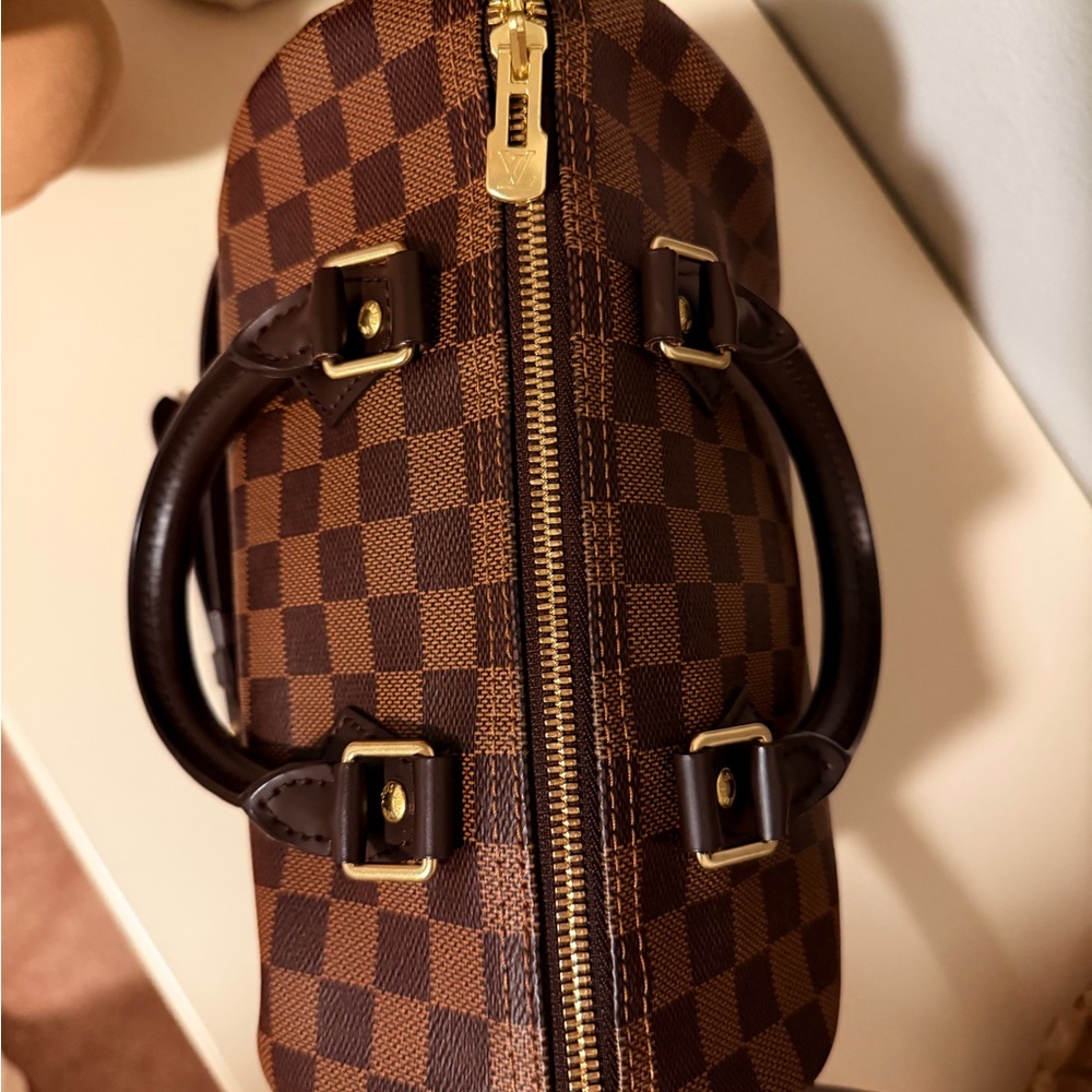 Louis Vuitton Speedy Bandoulière 25 Damier Ebene - Picture 13 of 16